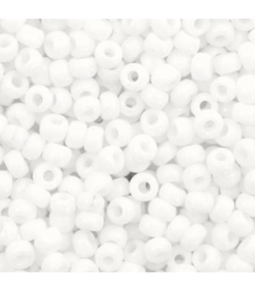 MIYUKI ROCAILLES 8/0 - Opaque white