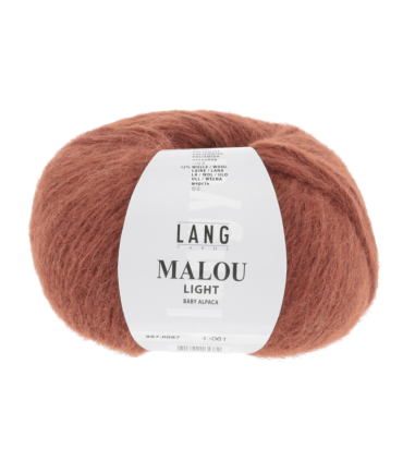 LANG YARNS  Malou Light Rouille