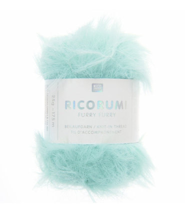 RICO DESIGN - Furry Furry - TURQUOISE
