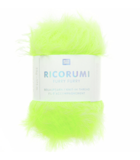 RICO DESIGN - Furry Furry - VERT FLUO