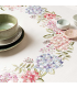 KIT BRODERIE -  COUVERTURE HORTENSIAS
