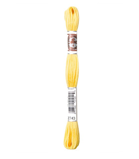DMC Retors Mat  - 2743 - JAUNE PAMPLEMOUSSE
