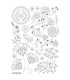 Corinne Lapierre - Motif Broderie Hydrosoluble - OISEAUX FOLK