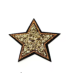 Thermocollant - Étoile Glitter - OR