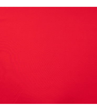 Popeline de coton - ROUGE