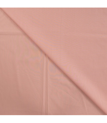 Popeline de coton - ROSE POUDRÉ