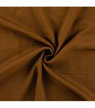 Twill de Viscose Lourde unie - BRONZE