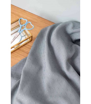 LISE TAILOR : Viscose Dottie -VERVEINE