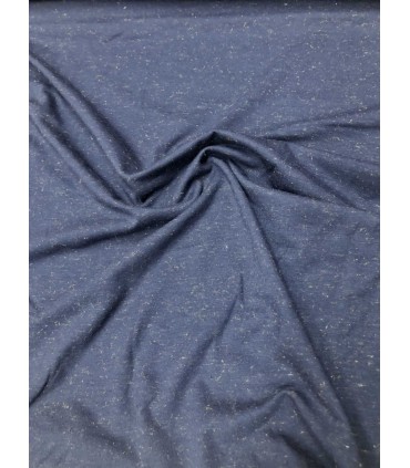 JERSEY Lurex MARINE oekotex