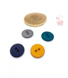 Bouton Polyester Mat 23mm