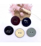 Boutons Coco Émaillé 30mm